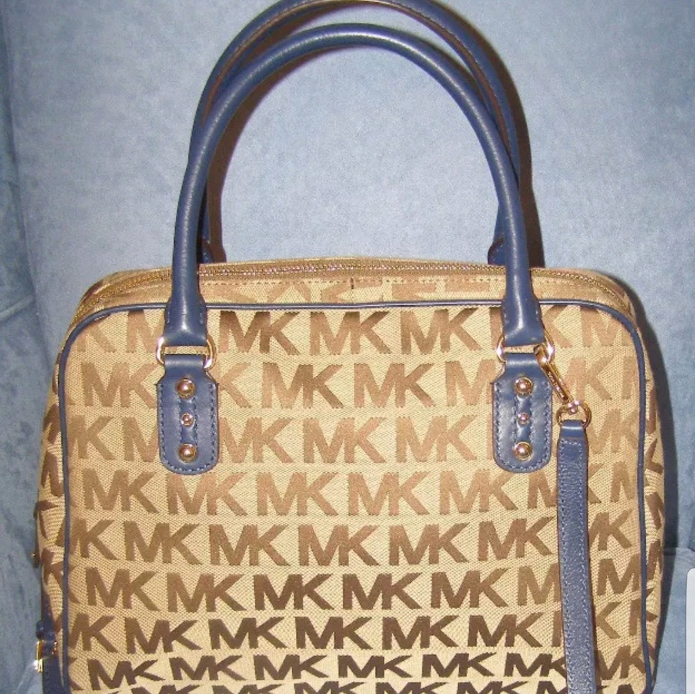 COPY - $398 Michael Kors LG Monogram satchel NWT Handbag